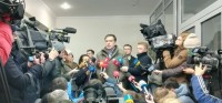 მიხეილ სააკაშვილი პროკურატურაში მივიდა, თუმცა დაკითხვაზე არ შევიდა