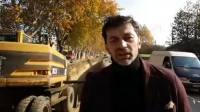 თბილისის მერმა ქეთევან წამებულის ქუჩაზე სანიაღვრე კოლექტორის სარეაბილიტაციო სამუშაოები დაათვალიერა