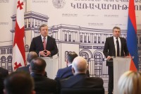  პრემიერი: მზად ვართ, სომხეთთან ერთად კიდევ უფრო აქტიურად მივიღოთ მონაწილეობა მრავალმხრივ პროექტებში, რაც ორმხრივი სარგებლის მომტანი იქნება