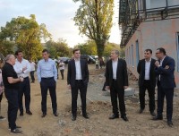 გიორგი გახარია  ბათუმში, "განათლებისა და მეცნიერების ქალაქის“ მშენებლობის პროცესს გაეცნო