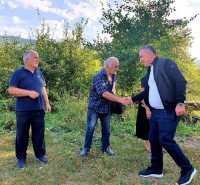 გოჩა ენუქიძე ხიდიკრისა და სხვავის თემების მოსახლეობას შეხვდა