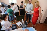 ხობის მუნიციპალიტეტში მცხოვრებ დევნილებს უფასო სამედიცინო გამოკვლევები ჩაუტარდათ