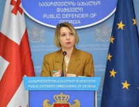 სახალხო დამცველმა პარლამენტში საქართველოში ადამიანის უფლებათა და თავისუფლებათა დაცვის მდგომარეობის შესახებ ანგარიში წარადგინა