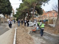 ნაძალადევის რაიონში, ხერთვისის ქუჩაზე სკვერის რეაბილიტაცია მიმდინარეობს ნაძალადევის რაიონში, ხერთვისის ქუჩაზე სკვერის რეაბილიტაცია მიმდინარეობს
