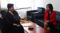 ნინო გოგუაძე საბურთალოს რაიონის სკოლების დირექტორებს შეხვდა