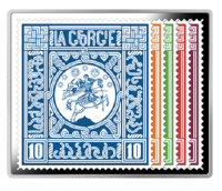ეროვნულმა ბანკმა ქართული საფოსტო მარკის 100 წლის საიუბილეოდ საკოლექციო მონეტა გამოუშვა