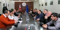 ლევან დავითაშვილი მერძევეობის სექტორის წარმომადგენლებს შეხვდა ლევან დავითაშვილი მერძევეობის სექტორის წარმომადგენლებს შეხვდა