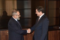 გელა სამხარაული საბერძნეთის ელჩს შეხვდა