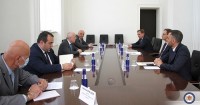 დავით ზალკალიანი საქართველოში გერმანიის, საფრანგეთისა და დიდი ბრიტანეთის დიპლომატიური მისიების ხელმძღვანელებს შეხვდა