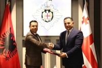 საქართველოსა და ალბანეთის მთავრობებს შორის საიდუმლო ინფორმაციის გაცვლისა და ორმხრივად დაცვის შესახებ შეთანხმებას მოეწერა ხელი