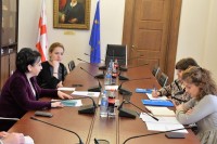 ეკა ბესელიამ და გაეროს ბავშვთა ფონდის წარმომადგენელმა საქართველოში ბავშვთა მიმართ ძალადობასთან ბრძოლის საკითხები განიხილეს
