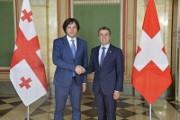 ირაკლი კობახიძე შვეიცარიის კონფედერაციის საგარეო საქმეთა ფედერალური დეპარტამენტის დირექტორს შეხვდა