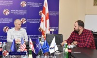 ვლადიმერ იმნაძე "საქართველოს სკაუტური მოძრაობის ორგანიზაციის" წარმომადგენელს შეხვდა
