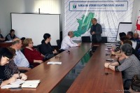 სენაკში ჯანდაცვის წარმომადგენლებთან საპილოტე პროექტის ფარგლებში შეხვედრა გაიმართა