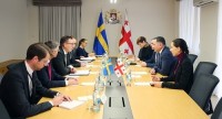 შს მინისტრი შვედეთის სამეფოს იუსტიციისა და მიგრაციის მინისტრის მოადგილეს, სახელმწიფო მდივანს შეხვდა 	შს მინისტრი შვედეთის სამეფოს იუსტიციისა და მიგრაციის მინისტრის მოადგილეს, სახელმწიფო მდივანს შეხვდა