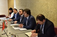 ირაკლი კობახიძე მაროკოს სამეფოს წარმომადგენლობითი პალატის პრეზიდენტს შეხვდა 