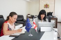 თეა ახვლედიანმა სამხრეთ კავკასიასა და საქართველოში კრიზისის საკითხებში ევროკავშირის სპეციალურ წარმომადგენელთან, ტოივო კლაართან დისტანციური შეხვედრა გამართა