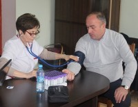 ასპინძაში ადგილობრივი თვითმმართველობის წარმომადგენლები უანგარო დონორობის აქციას შეუერთდნენ