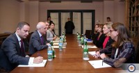 დავით ზალკალიანი აშშ-ს სახელმწიფო მდივნის მოადგილეს შეხვდა