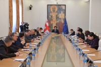 საქართველოს კონსტიტუციასთან საქართველოს საკანონმდებლო აქტების ჰარმონიზაციის საპარლამენტო კომისიის სხდომა გაიმართა 
