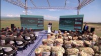 ლევან იზორია: ახალი სამხედრო ქალაქი ჩვენი მომავალი წარმატებების, გამარჯვების და კეთილდღეობის სიმბოლო იქნება