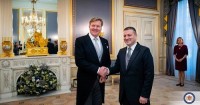 საქართველოს ელჩმა ნიდერლანდების მეფეს რწმუნებათა სიგელები გადასცა