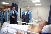 პრემიერმა სპეცრაზმის დაჭრილი თანამშრომლები მოინახულა