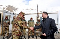 სასაზღვრო პოლიციის უფროსმა მესაზღვრეებს პროფესიული დღე მიულოცა