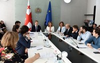 ირინა აბულაძე „აღმოსავლეთ პარტნიორობის ევროპული სკოლის“ სამუშაო ჯგუფს შეხვდა