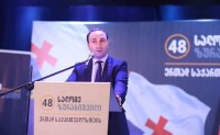 ანრი ოხანაშვილი ქარელში ამომრჩეველს შეხვდა