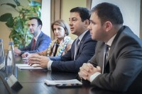 არჩილ თალაკვაძე და თამარ ჩუგოშვილი ამერიკის შეერთებული შტატების კონგრესის თანამშრომლების დელეგაციას შეხვდნენ