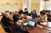 თამარ ხულორდავა საფრანგეთის სენატის წევრს შეხვდა