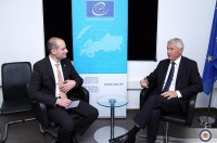 მიხეილ ჯანელიძე ტორბიორნ იაგლანდს შეხვდა