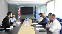 საგამოძიებო სამსახურის უფროსი  საქართველოში, აშშ-ის საელჩოს რეგიონალური უშიშროების ატაშეს შეხვდა
