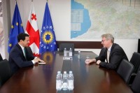 არჩილ თალაკვაძე საქართველოში ევროკავშირის ელჩს შეხვდა