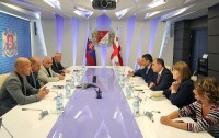  დიმიტრი ქუმსიშვილი სლოვაკეთის დელეგაციას შეხვდა