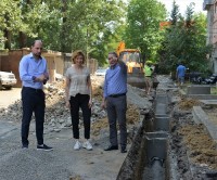 ნაძალადევის რაიონში ხუთ მისამართზე წყალარინების ქსელის რეაბილიტაცია მიმდინარეობს