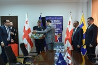 ალექსანდრე მოწერელია ნატოს მუდმივმოქმედი მეორე საზღვაო შენაერთის კომოდორს შეხვდა