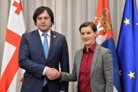 ირაკლი კობახიძე სერბეთის პრემიერმინისტრს შეხვდა