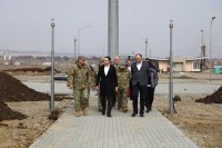 ირაკლი ღარიბაშვილმა ცენტრ "კრწანმისის" ტერიტორიაზე მიმდინარე სამშენებლო სამუშაოები მოინახულა