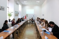 ლევან მიქელაძის სახელობის დიპლომატიური ინსტიტუტის ორგანიზებით სასწავლო დაწესებულებების წარმომადგენლებთან შეხვედრა გაიმართა