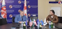კობა კობალაძე თავდაცვის სამინისტროს წარმომადგენლებს შეხვდა 