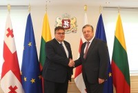 გიორგი კვირიკაშვილი ლიტვის საგარეო საქმეთა მინისტრს შეხვდა