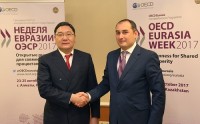 დიმიტრი ქუმსიშვილი მონღოლეთის საგარეო საქმეთა სამინისტროს სახელმწიფო მდივანს შეხვდა