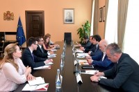 ირაკლი კობახიძემ და IMPAQ International-ის დელეგაციამ შრომითი კანონმდებლობის აღსრულების გაძლიერებაზე იმსჯელეს