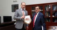 მიხეილ ჯანელიძე საქართველოში რუმინეთის საგანგებო და სრულუფლებიან ელჩს შეხვდა