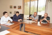 ონის მუნიციპალიტეტის მერიაში  მეწარმეებთან  სამუშაო შეხვედრა გაიმართა