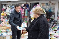 ბესიკ ამირანაშვილმა ეთნიკური უმცირესობების წარმომადგენლებს საინფორმაციო ფლაერები დაურიგა