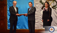 საქართველოს ელჩმა გვატემალის პრეზიდენტს რწმუნებათა სიგელები გადასცა