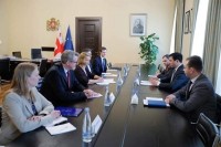 არჩილ თალაკვაძემ ევროკავშირის ექსპერტებთან საარჩევნო საკითხებზე შეხვედრა გამართა